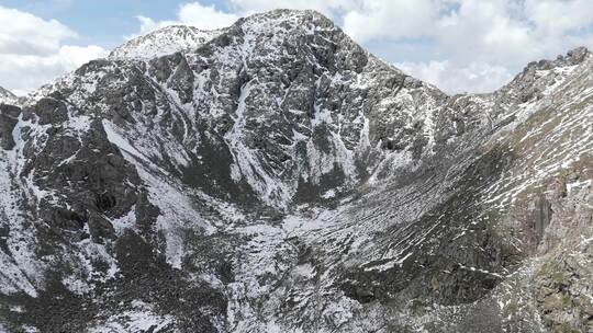 青海北山国家公园天池航拍