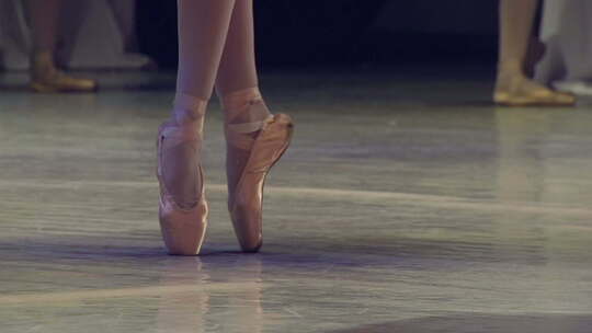 舞台上的芭蕾舞演员