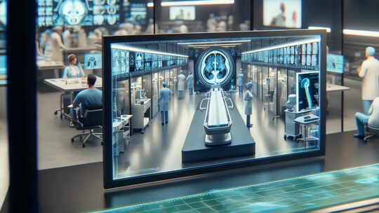 智慧医疗影像系统高科技4K