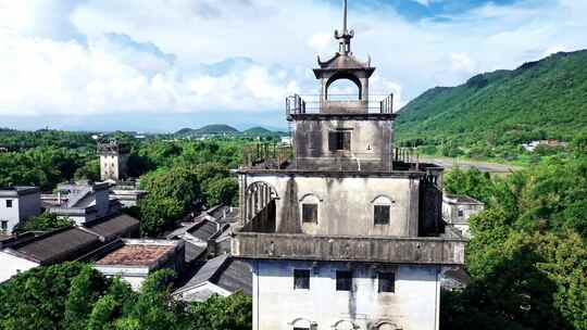 广东江门开平马降龙碉楼景区