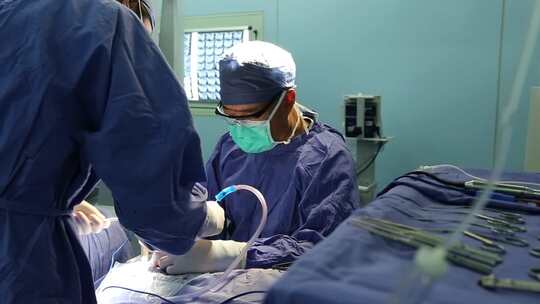 医生 手术 腔镜手术 鼻科手术 患者视频素材模板下载