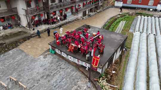 乡村百姓大舞台文艺表演