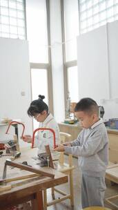 培养儿童动手能力木工实操亲子手工活动