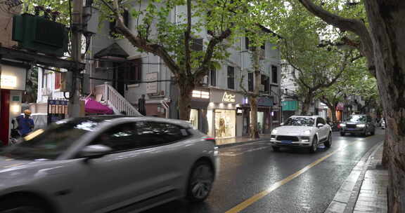 上海马路街景风光