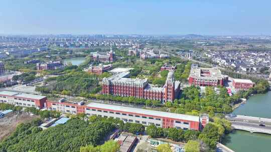 华东政法大学 松江大学城 最美大学航拍