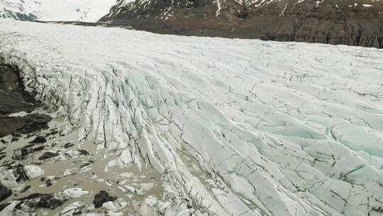 冰川的壮丽景观视频素材模板下载