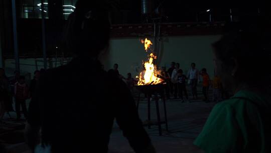 篝火晚会活动