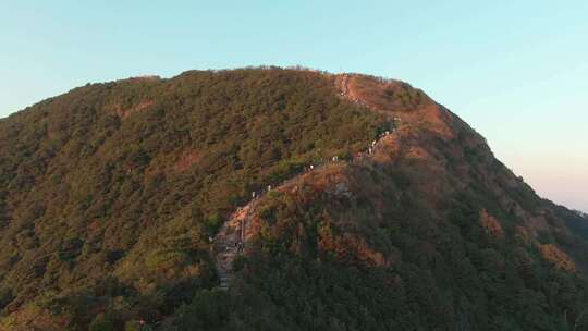 深圳梧桐山自然风光航拍视频