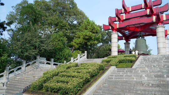 武汉武昌区黄鹤楼公园风景