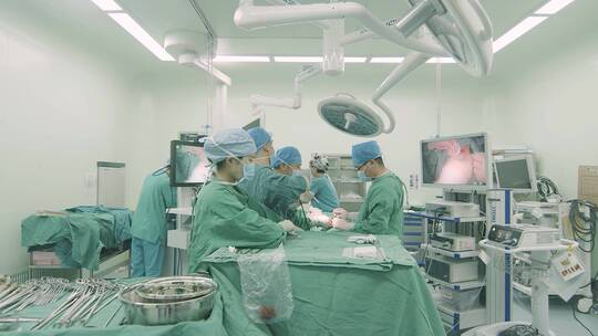 手术 手术室 做手术 手术中视频素材模板下载