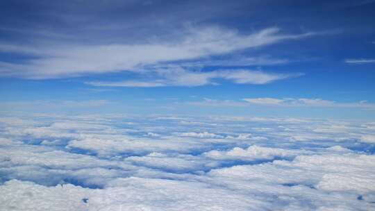 天空蓝天白云云天气自然风景自然美云层