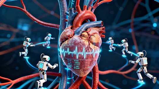3D心脏与机器人医疗场景