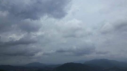 雨季山区天气变化延时摄影素材大全