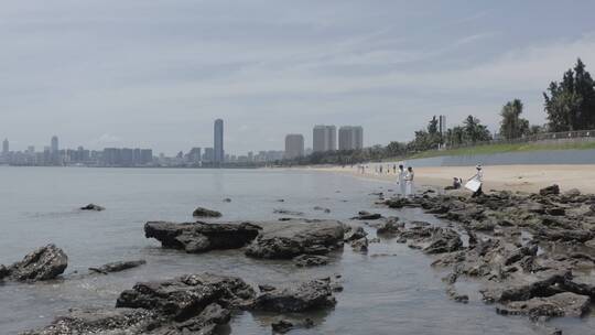 4K海口假日海滩