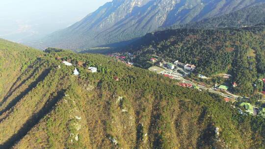 航拍九江庐山风景