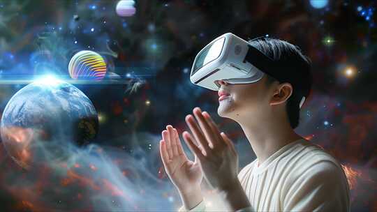 虚拟现实 虚拟眼镜 VR眼镜 元宇宙