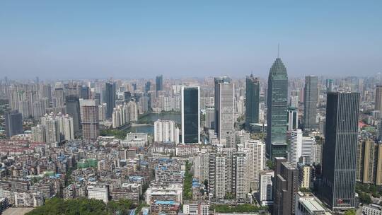 湖北武汉城市风光金融中心