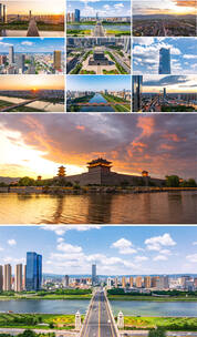 太原大气延时合集高清在线视频素材下载