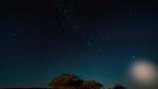 星空银河延时视频素材模板下载