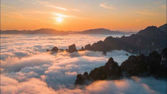 张家界风光延时航拍合集【4K】