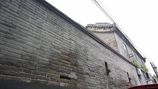 北京四合院建筑历史文化视频素材模板下载