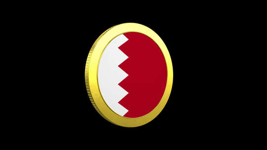巴林国旗带金币环Alpha