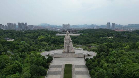 江西九江中华贤母园4A景区航拍