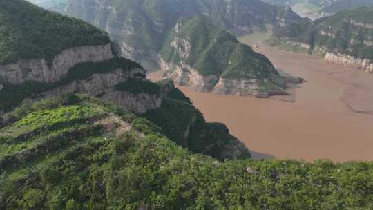 河南济源黄河三峡风景区视频