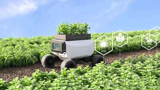 智慧农业现代化种植视频素材模板下载
