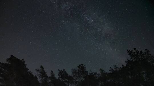 夜空的中银河系