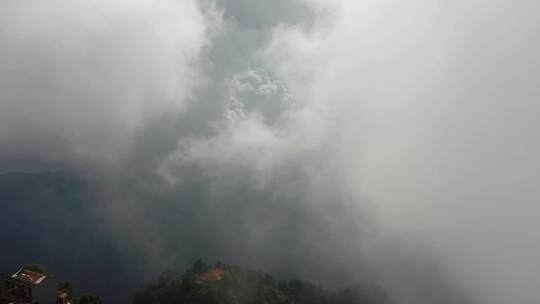 南五台山 钟南山 秦岭 云海 日出 云彩 蓝天