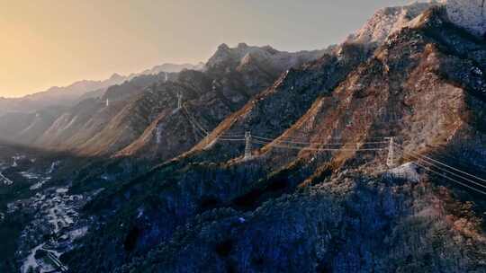 高山高压线