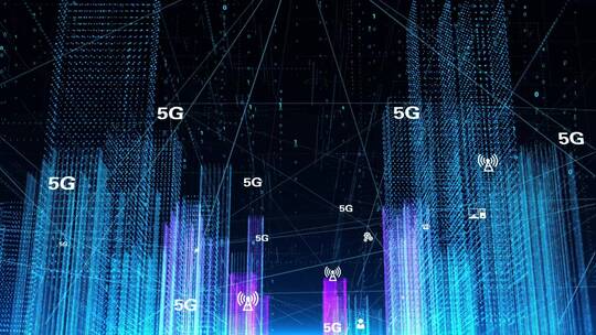 5G通讯互联网万物互联物联网素材视频素材模板下载