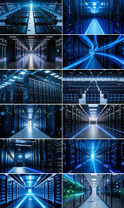 数据中心数据机房服务器高清在线视频素材下载