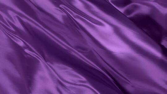 紫色系丝绸织物飘动 (11)