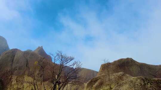 黄山风景区壮观云海延时唯美风景视频素材