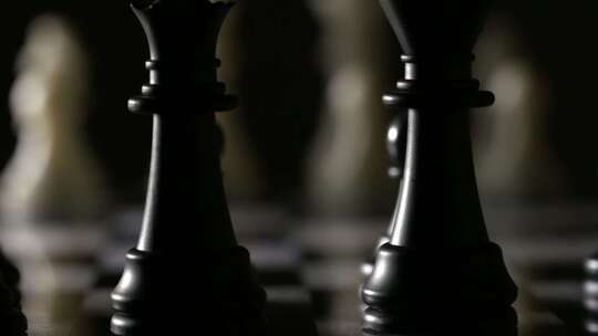国际象棋特写视频素材模板下载