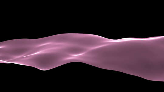 带通道 粉红色飘带 红绸子