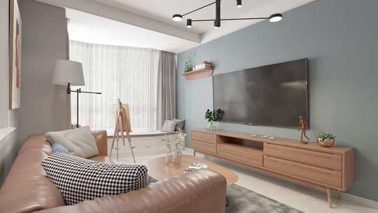 现代家居客厅空镜合集