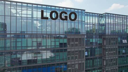 大楼公司logo展示AE视频素材教程下载