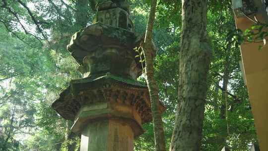 杭州灵隐寺 古建筑 佛塔