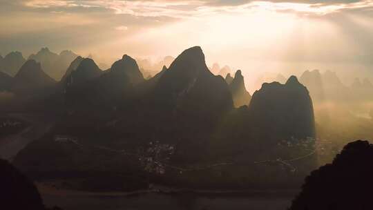 山，丘陵，风景名胜区，桂林