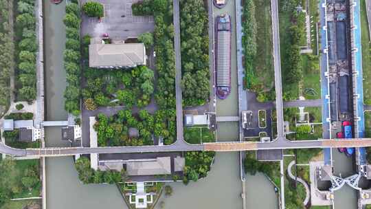 施桥船闸 江苏 扬州 京杭大运河