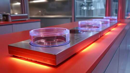 创新科技产品在未来实验室中的展示