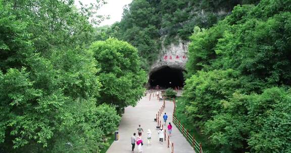 本溪水洞景区航拍