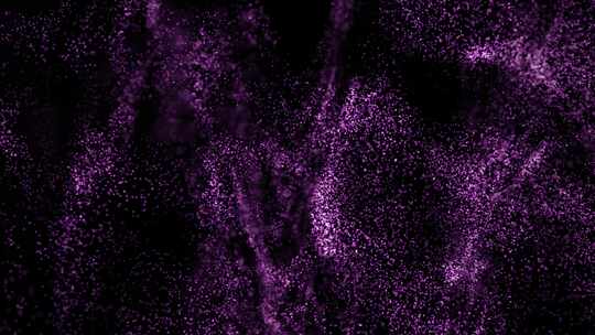 紫色粒子