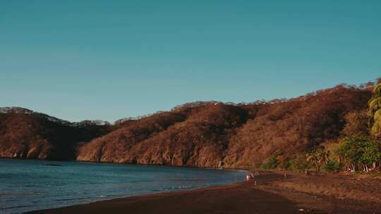 黄金时段，海滩，旅游，海