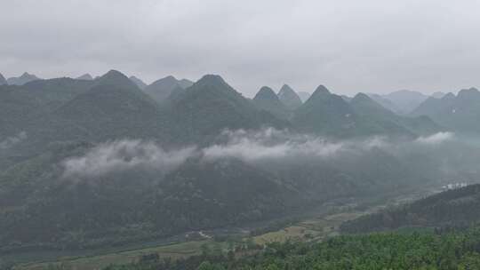 河池小三峡景区航拍