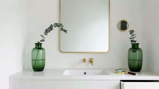 现代简约风格洗手台装饰