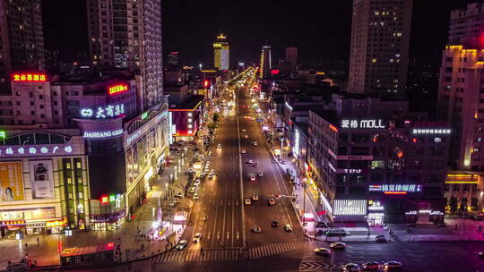 齐齐哈尔市城市夜景